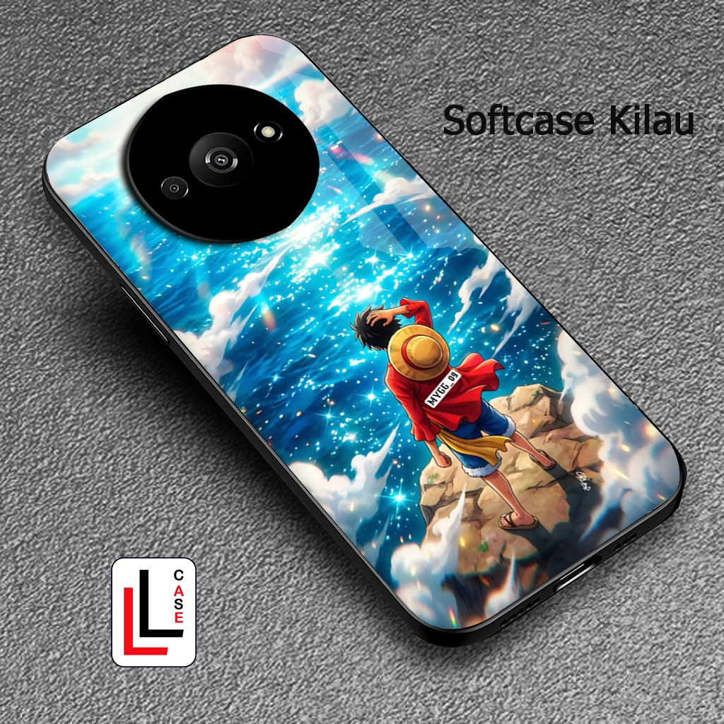 HP {LL2270} Softcase Glitter Xiaomi Poco C75 Redmi 14C REDMI A3 Case Glass Xiaomi Case Mica ป้องกันซ