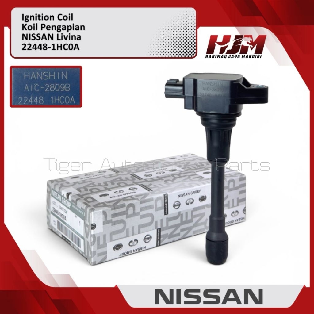 IGNITION COIL - LIVINA 1.5 / EVALIA / JUKE / MARCH COIL