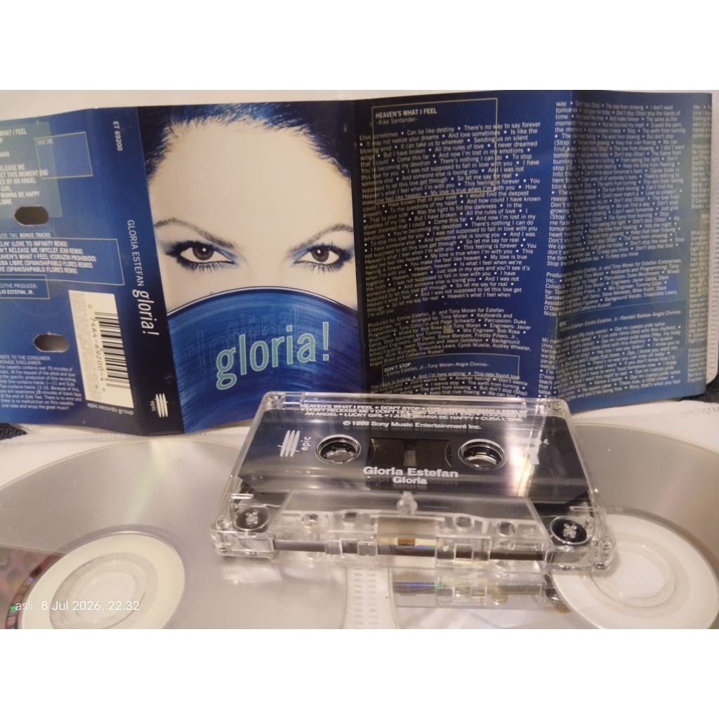 เทปคาสเซ็ท Gloria estefan // st