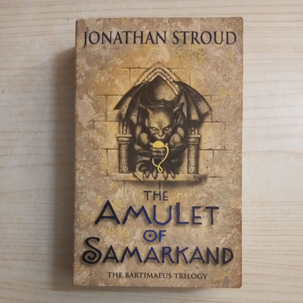 THE AMULETT OF SAMARKAND NOVEL BY JONATHAN STROUD