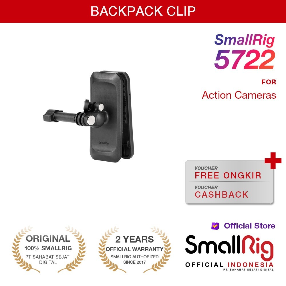 SmallRig Backpack Clip for Action Camera 5722