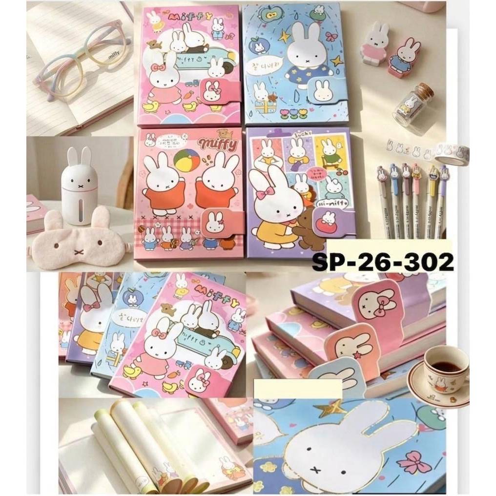 HARDCOVER MAGNET AGENDA BOOK BAWASLU MIFFY CHARACTER AGENDA BOOK MODERN AGENDA CUTE AGENDA CHILDRENS