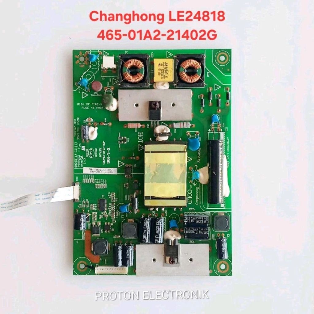 MESIN Changhong LCD LED TV PSU LE24818 Benq L23-6010 แหล่งจ่ายไฟ 465-01A2-21402G Regulator 471R1006 