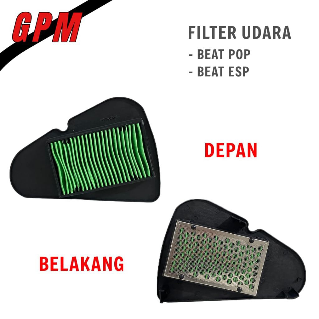 BEAT POP GPM AIR FILTER ตี esp air FILTER