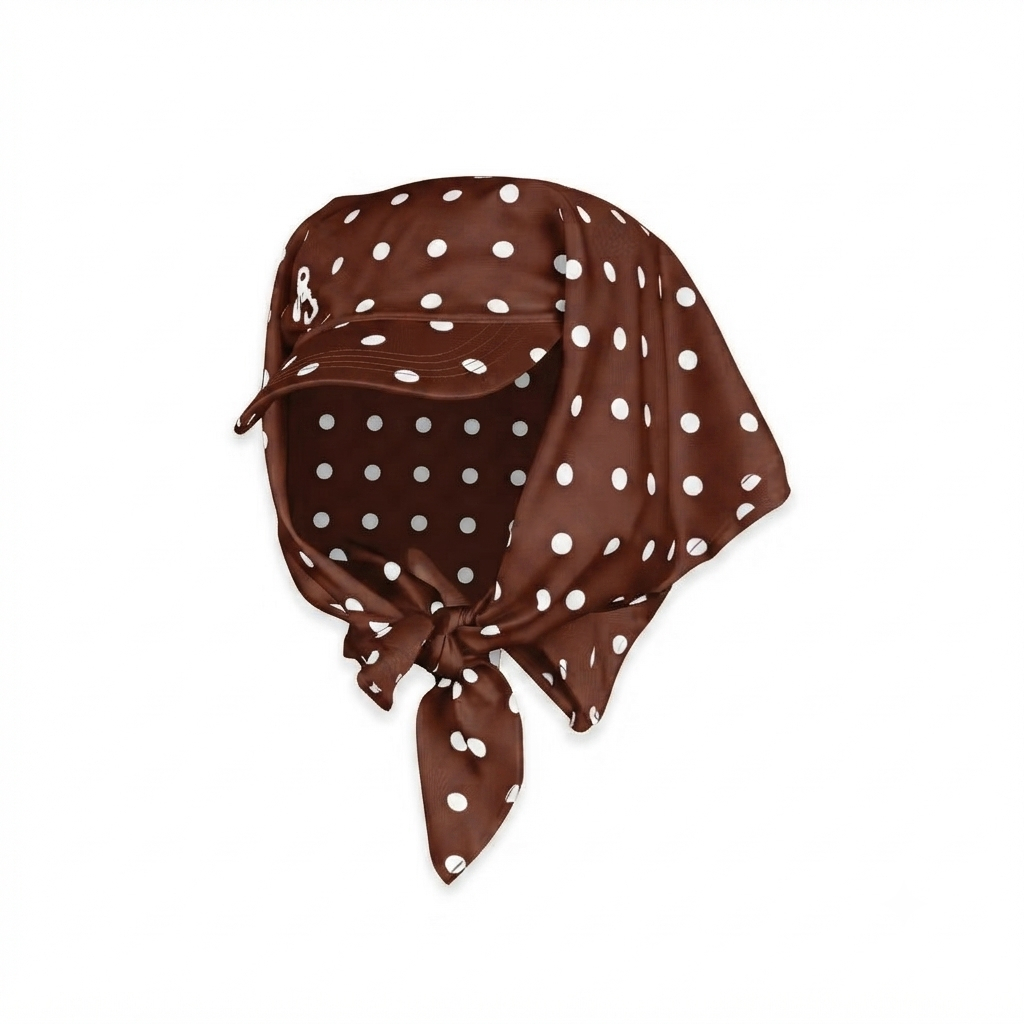 RESTER CLUB | BANDANA HAT BROWN | โวลค์