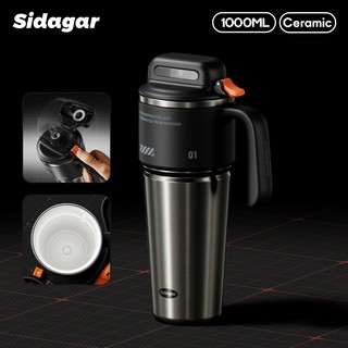 Sidagar Tumbler Cyberpunk 1000ml Botol Minum 316/Keramik Anti Bocor Tutup One Click