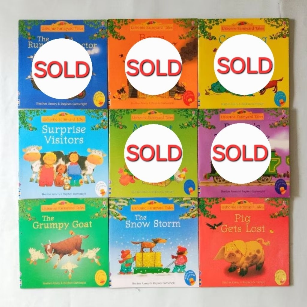หนังสือเด็ก - Usborne Farmyard Tales