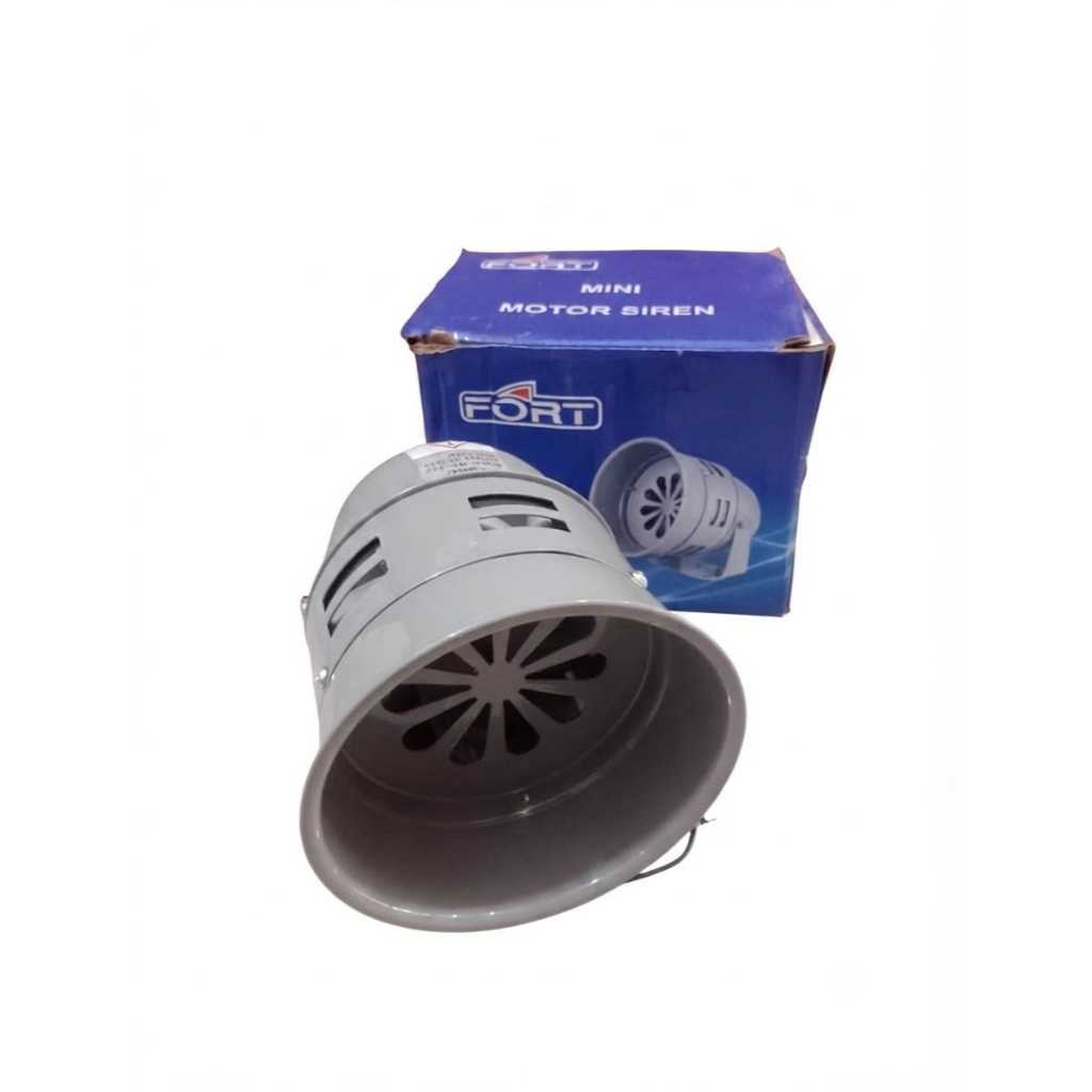 FORT Motor Siren MS-290A 5 นิ้ว 220V 24VDC Iron Grey Single Siren
