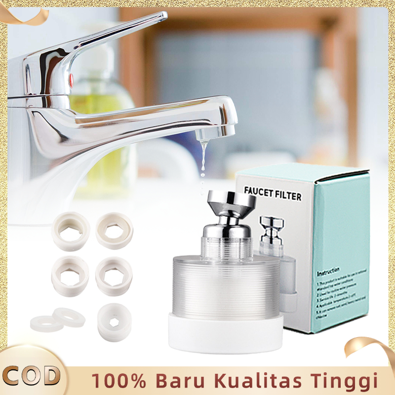Anti-Splash Faucet Water Filter High Pressure Faucet Water Filter Sink Faucet ล้างจาน Water Filter