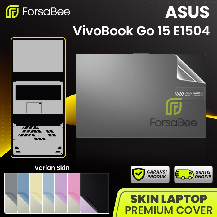 FORSABEE - Skin Protector สําหรับ Asus Vivobook Go 15 E1504 / E1504F / E1504FA 15.6 "15 15.6 นิ้ว 16