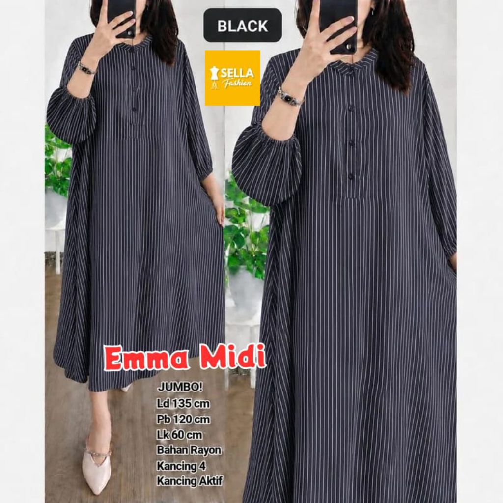 EMA MIDI DRESS SALUR