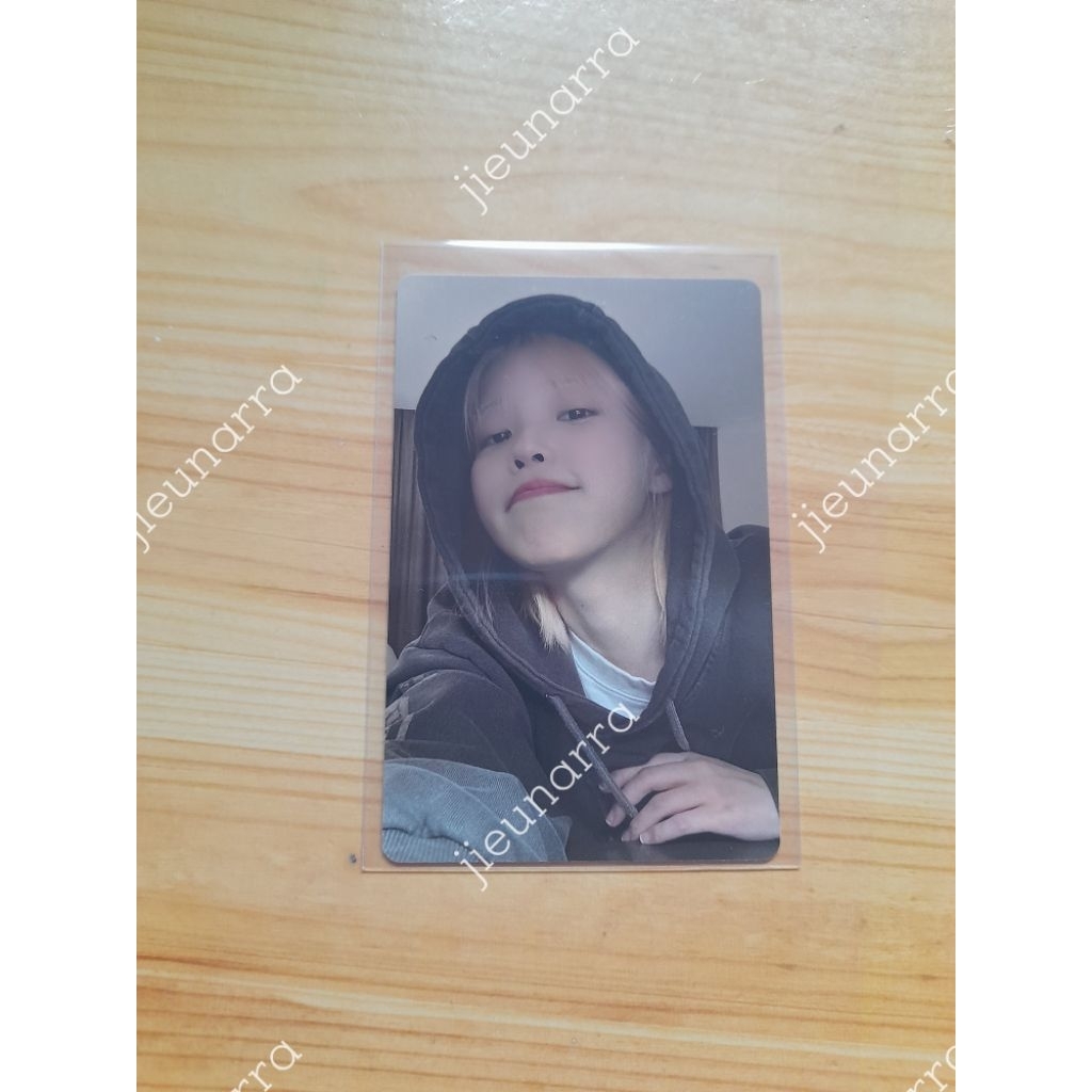 IU Official Photocard - อัลบั้มภาพที่ชนะเสื้อฮู้ด