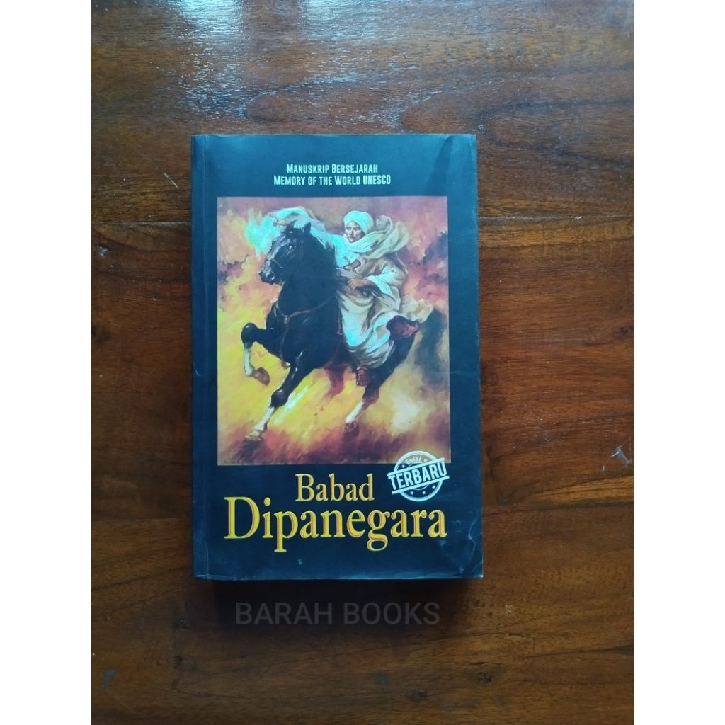 Babad Dipaegara, Manuskrip Berrah Memory of The World UNESCO, Original, Preloved