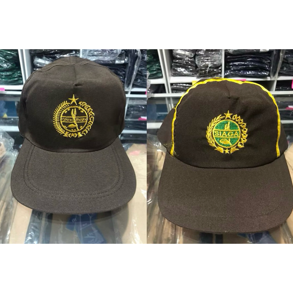 SCOUT HAT / SCOUT HAT FOR ELEMENTARY/JUNIOR/SECURITY SCHOOL, THICK MATERIAL (คุณภาพระดับพรีเมียม)
