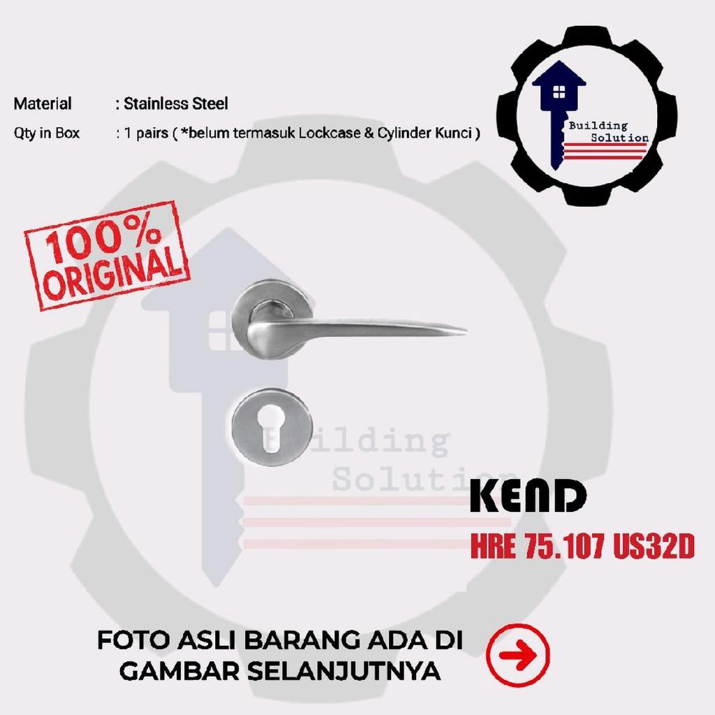 มือจับประตู KEND HRE 75.107 US32D ดั้งเดิม || มือจับก้านโยก KEND HRE 75.107 US32D