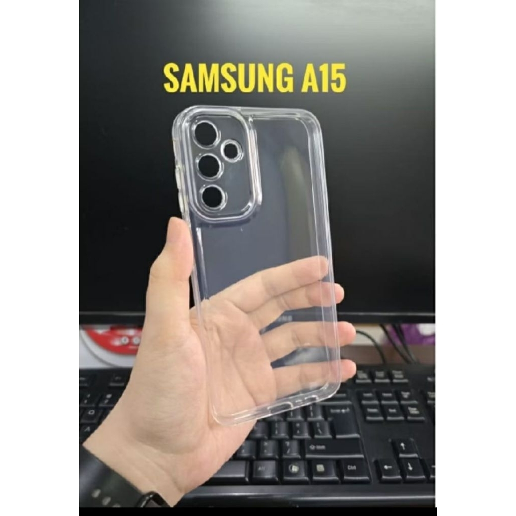 SAMSUNG A15 CLEAR TPU SOFTCASE / เคส SAMSUNG A15 TRANSPARENT