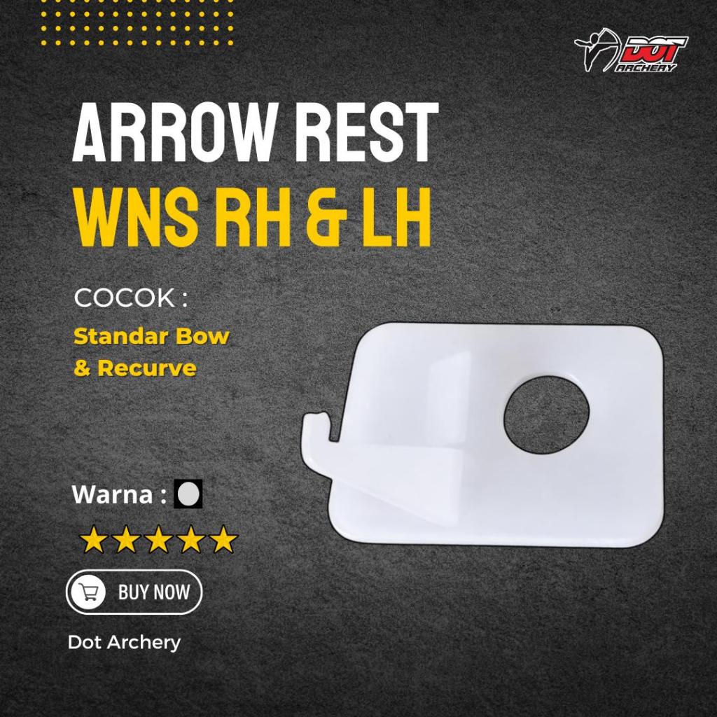 Arrow Rest พลาสติก WNS Original RH LH Recurve Bow Arrow Holder