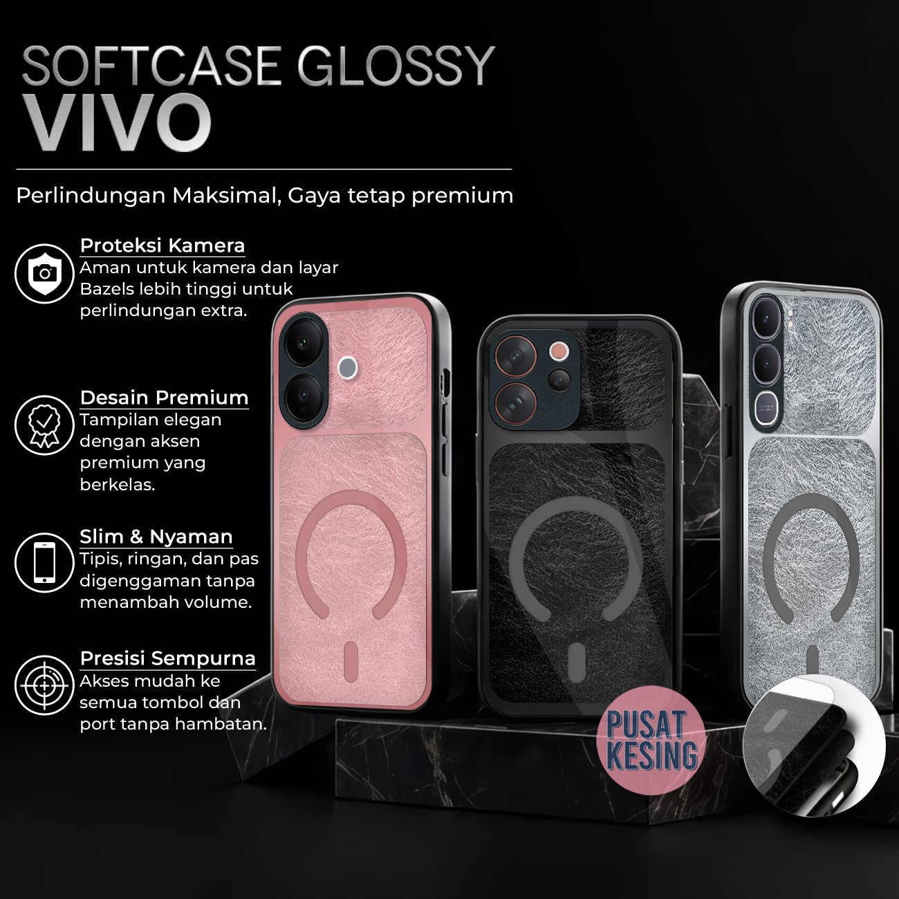 เคส Hp Vivo V70 FE V70 5g V60 V60Lite V50 V50Lite V40 V40Lite Y05/Y11D Y31D/Y31D Pro Y21D Y400 Y04S 