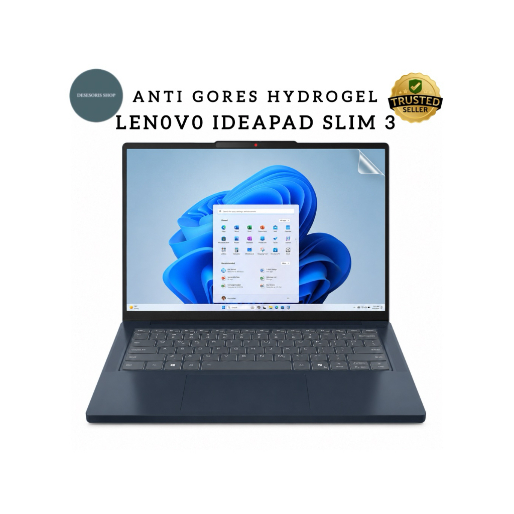 แล็ปท็อปป้องกันรอยขีดข่วน Lenovo Ideapad Slim 3 14 นิ้วปกป้องหน้าจอ Hydrogel