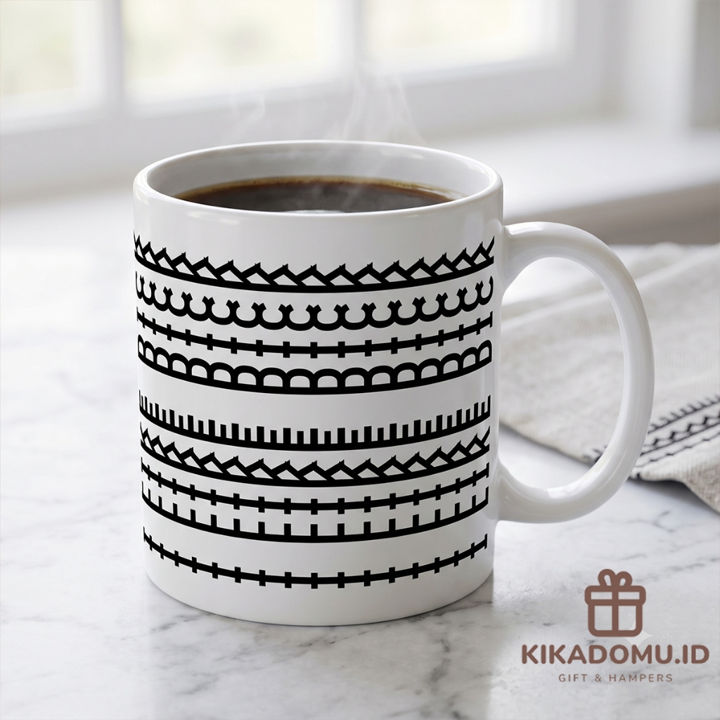 ของขวัญเล่นตลก meme ฉันชอบ d*ck pus5y hillarious Hidden ข้อความ Prank Mug - ถ้วยกาแฟภาพลวงตาทางเรขาคณิต