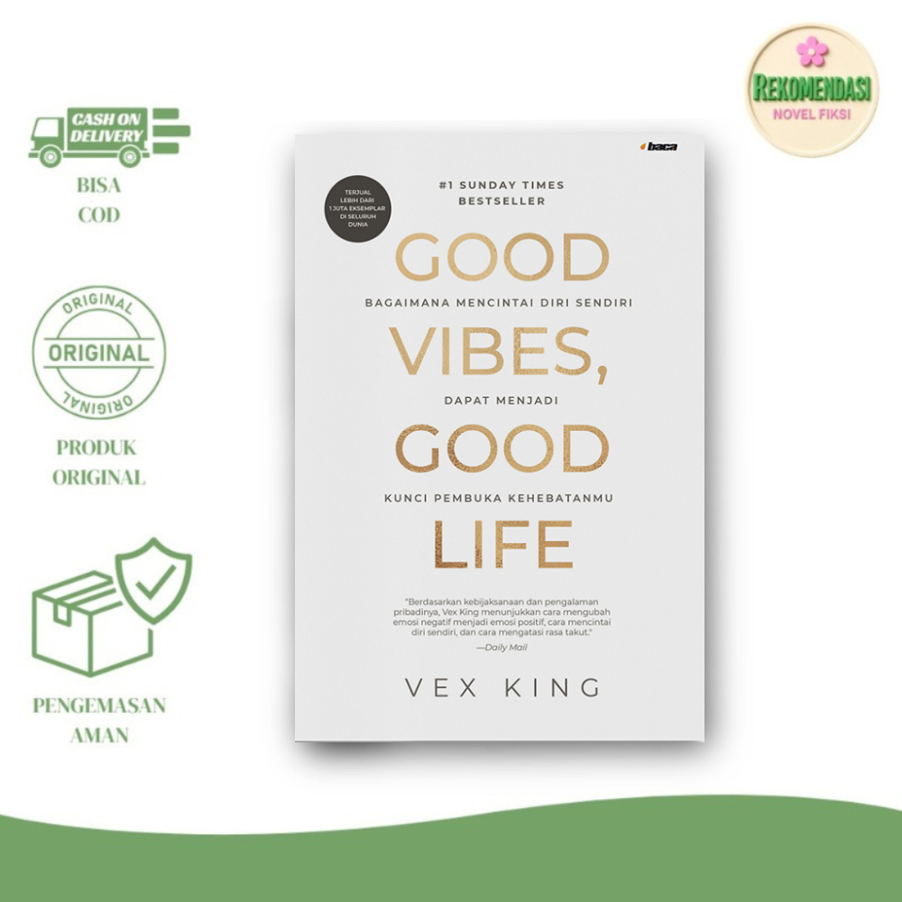 หนังสือ Good Vibes Good Life By Vex King - อ่าน