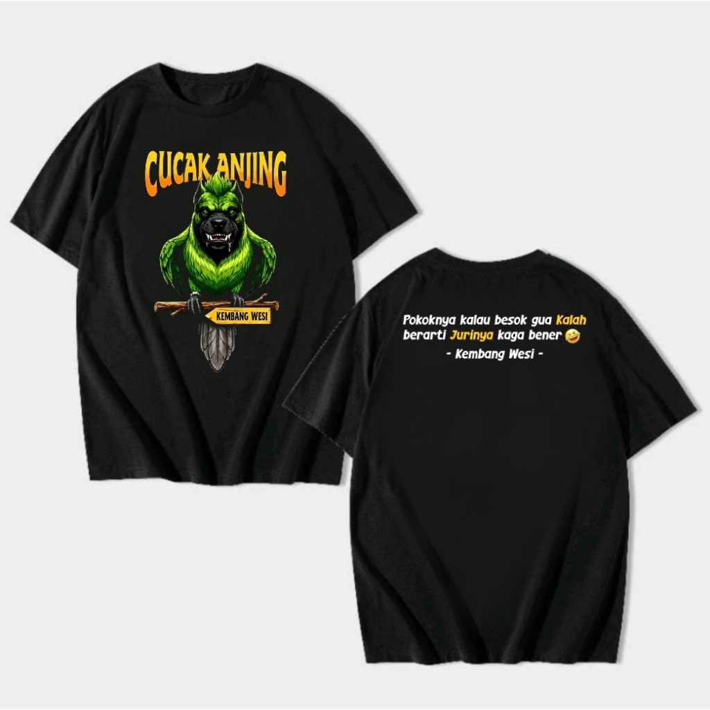 เสื้อยืด CUCAK 4NJING THE TREE IS IF YOU JOKE TOMORROW || วิราล เสื้อยืด