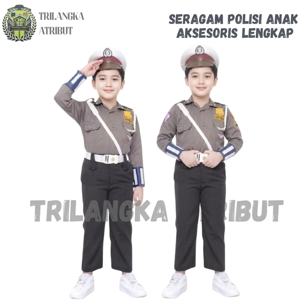 ตํารวจ UNIFORMS สําหรับ BOYS & GIRLS POLICE POLICE POLICE / CHILDRENS POLICE UNIFORMS อุปกรณ์เสริมที