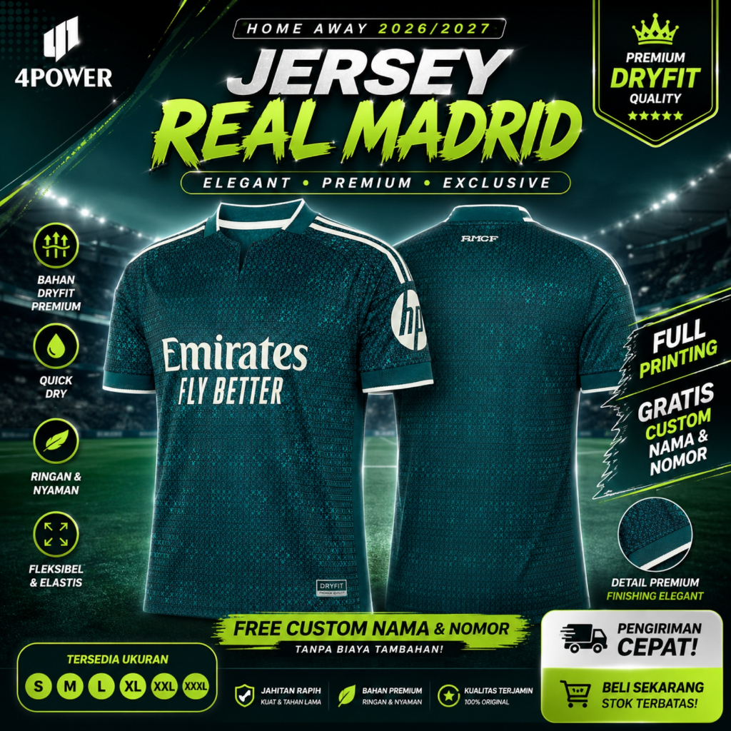 ใหม่ล่าสุด REAL MADRID AWAY JERSEY 2026/2027 - REAL MADRID 2026/2027 - MADRID AWAY NEW