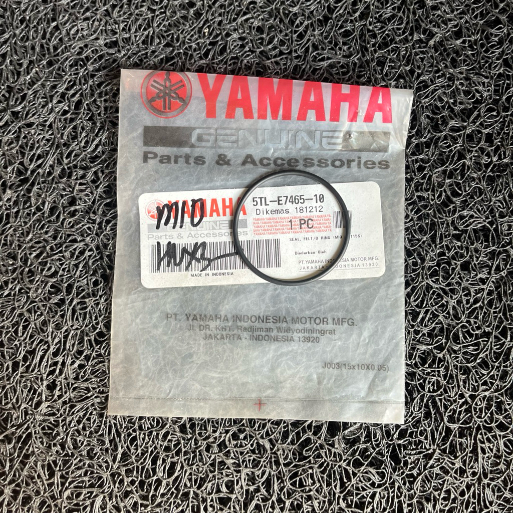 ซีลหรือรู้สึกว่าลูกรอกรอง cvt Yamaha Mio sporty smile original 100% 5TL-E7465-10