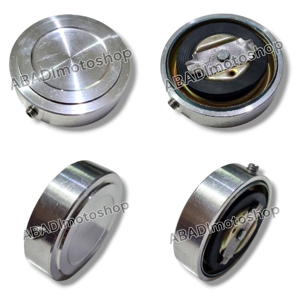 CNC Aluminium Tank Cover Sleep Engine Motor Vario Beat Scoopy Vega Jupiter Mio ฯลฯ