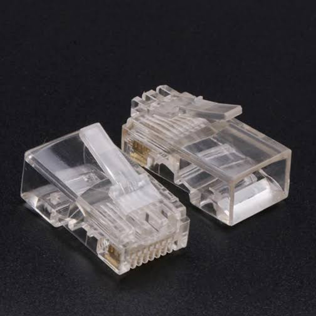 RJ45 Cat5e / Cat6 แจ็ค Lan สายเชื่อมต่อเครือข่ายอินเทอร์เน็ต UTP RJ-45 Cat 5e Cat 6e