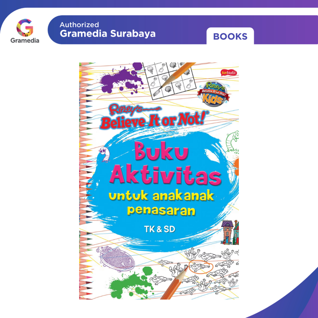 Gramedia Surabaya - Ripleys BELIEVE IT OR NOT! เด็ก ๆ – หนังสือชื่นชอบสําหรับหนังสือ