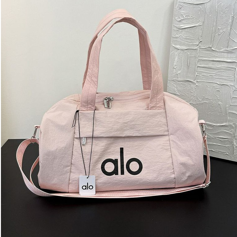 ALO กระเป๋าเดินทางผู้หญิง Duffel กระเป๋ายิม HandBag เดินทางมัลติฟังก์ชั่น - กระเป๋าเดินทาง Allo