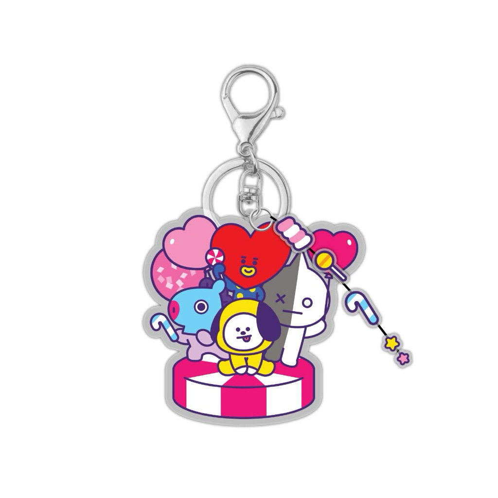 พวงกุญแจ GANTUNGAN BT21 สําหรับ