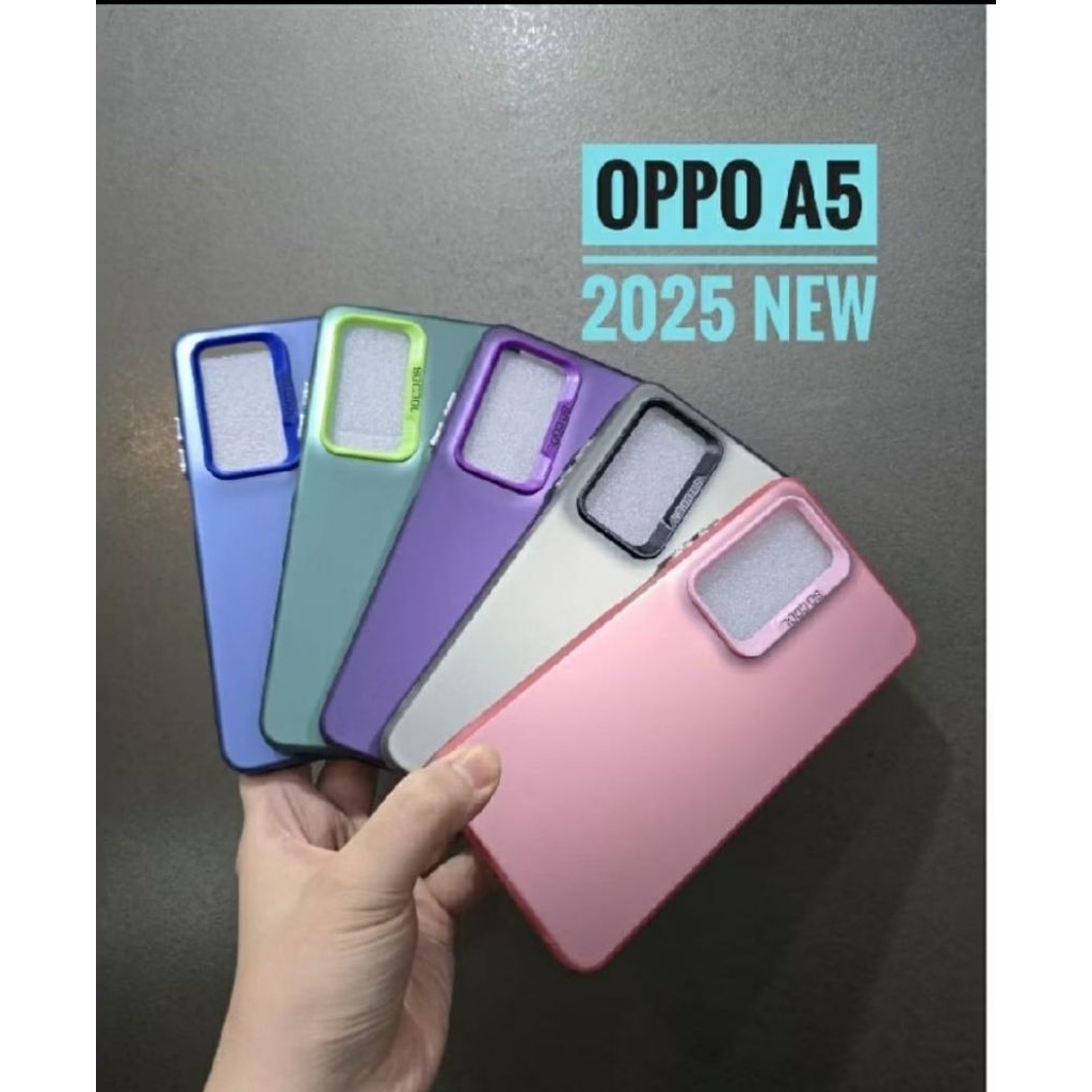 SOFTCASE IMD MATTE HYBRID OPPO A5 2025 NEW / CASING OPPO A5 NEW 2025