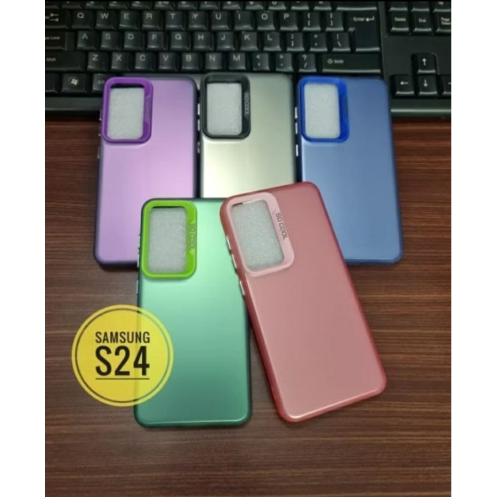 SOFTCASE IMD MATTE HYBRID SAMSUNG S24 / CASING IMD SAMSUNG S24