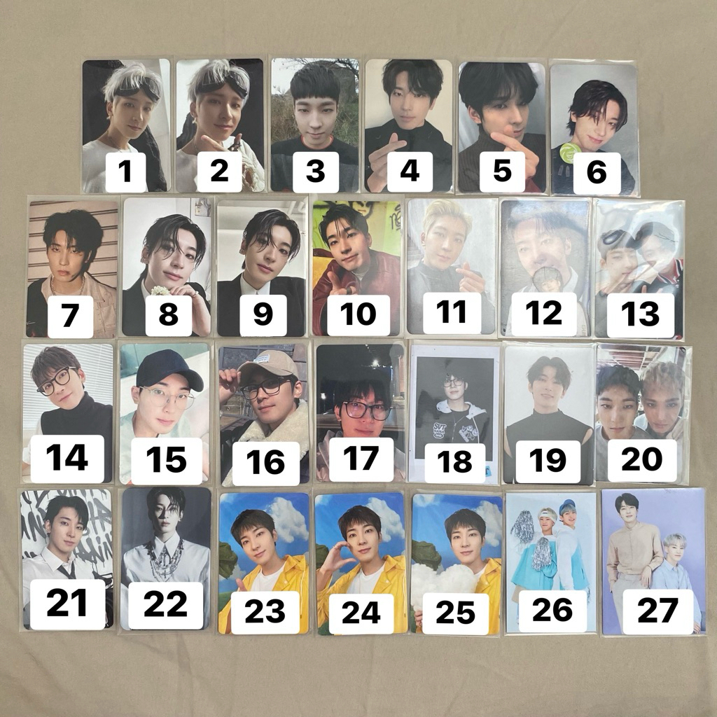SEVENTEEN WONWOO PHOTOCARD OFFICIAL svt pc scoups choi seungcheol kkuma cimmu shoulder tc บัตรสะสม c