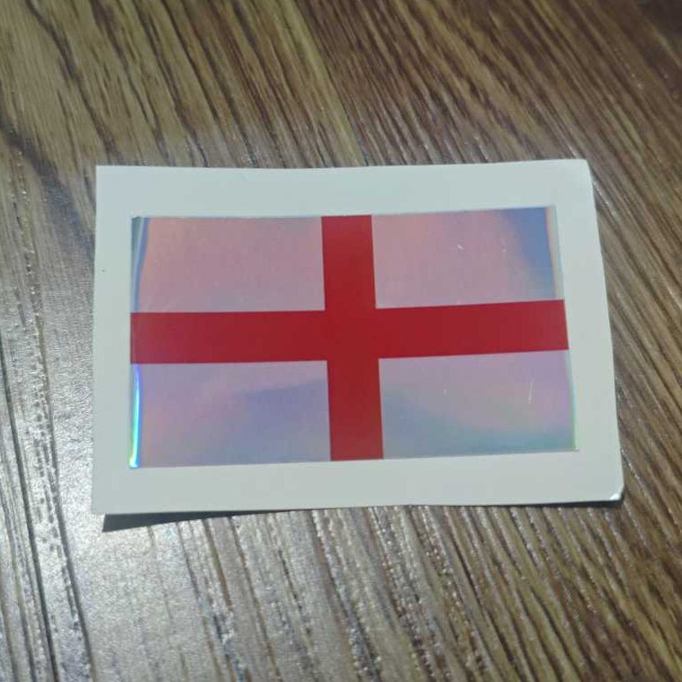 ENGLAND FLAG STICKER - สติ๊กเกอร์ HOLOGRAM
