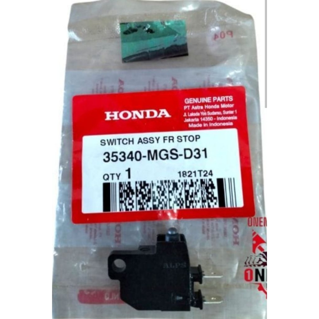 35340-MGS-D31 HGP AMH สวิตช์เบรกดั้งเดิม 100% CBR 250 CBR 150 35340MGSD31