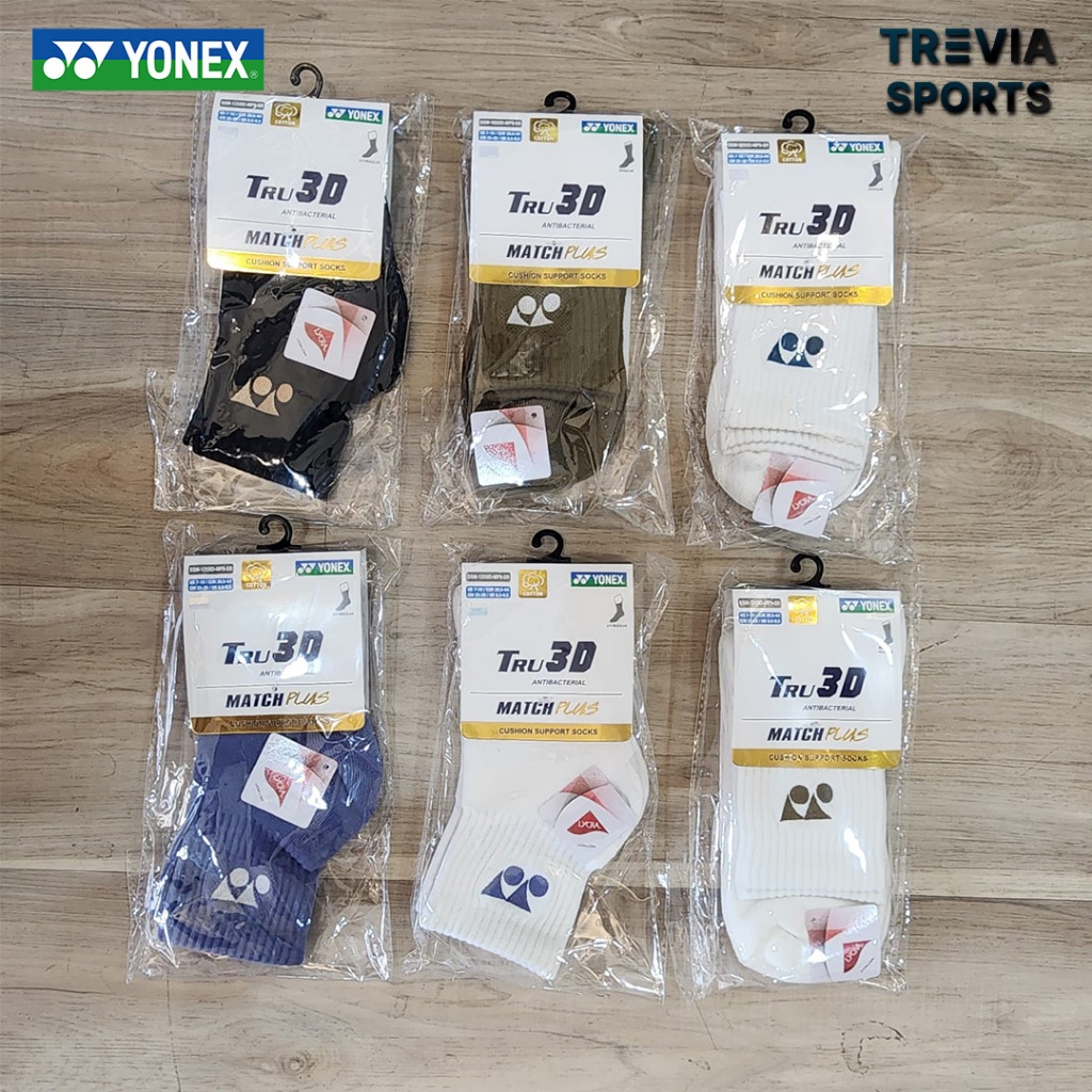 ถุงเท้า Yonex Tru3D / ถุงเท้า Yonex Antibiotic ของแท้ 100%