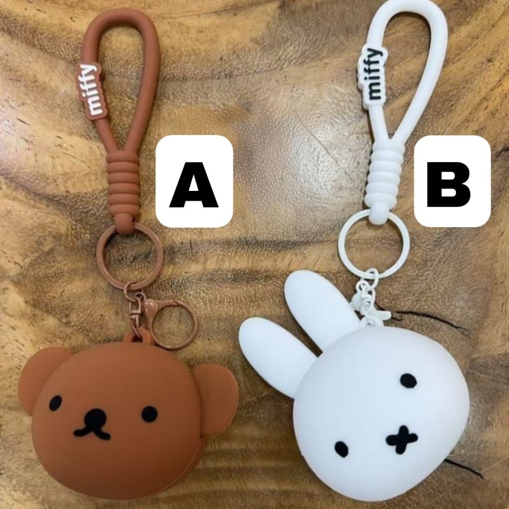 GANTUNGAN Bag Hanger / พวงกุญแจ Miffy / Miffy Bagcharm / พวงกุญแจ Miffy