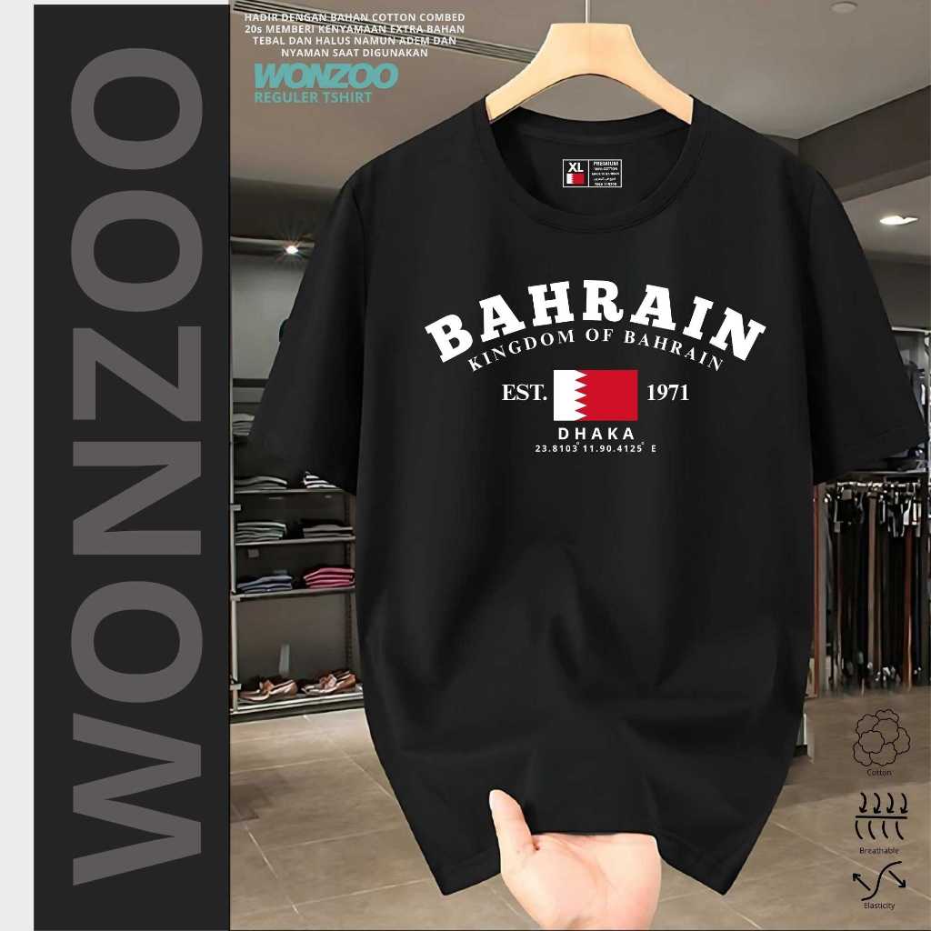 เสื้อยืด BAHRAIN SOUVENIR คุณภาพระดับพรีเมียม