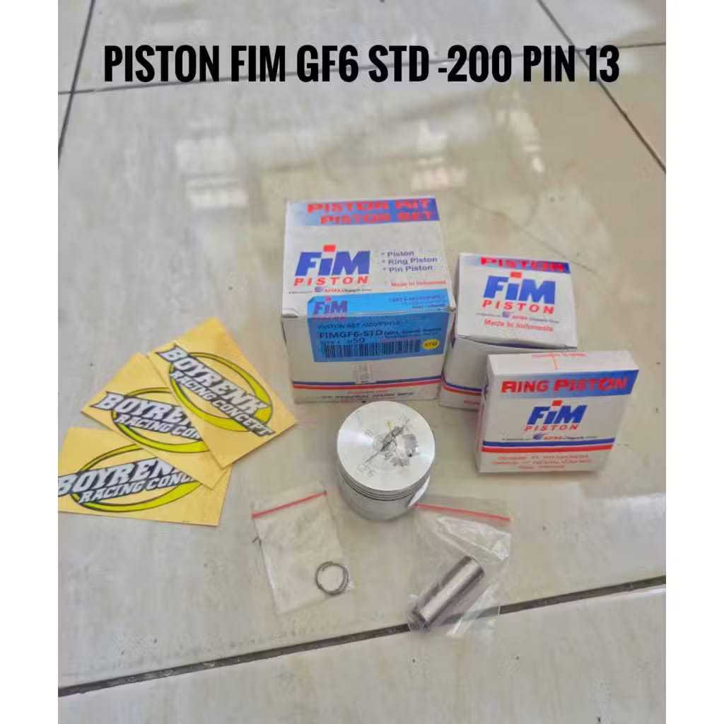 ชุดลูกสูบ grand wn suprafit legend (GF6/GB5) ovz std -200 PEN 13 FIMGF6 FIM IZUMI - BOYRENK RACING C