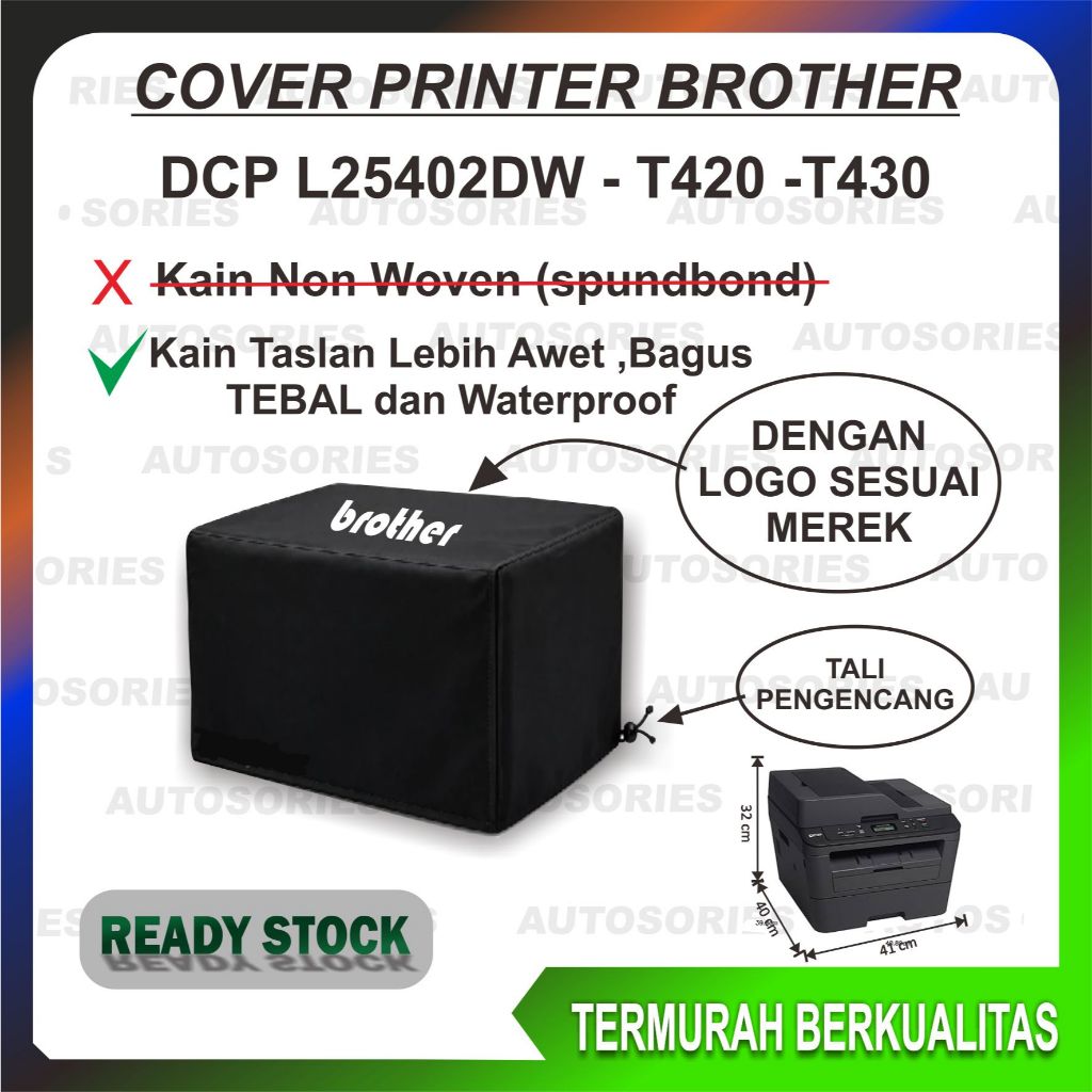 ฝาครอบป้องกันเครื่องพิมพ์ Brother Brother DCP-L2540DW - T430W -T420W
