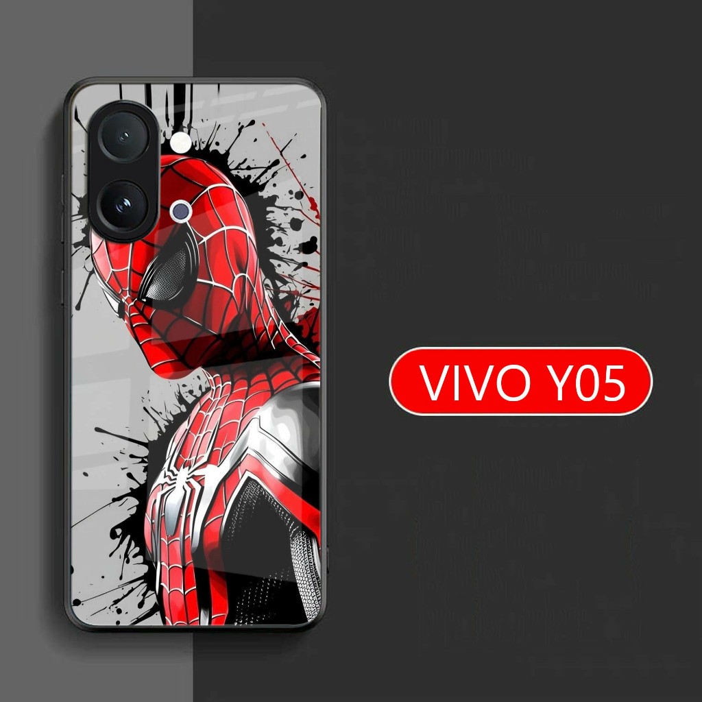 NEW VIVO Y05 เคสกระจกเงา - Y05 HP Casing - NEWEST VIVO Y05 Glossy Hanpdhone Protector - Y05 Case -A8