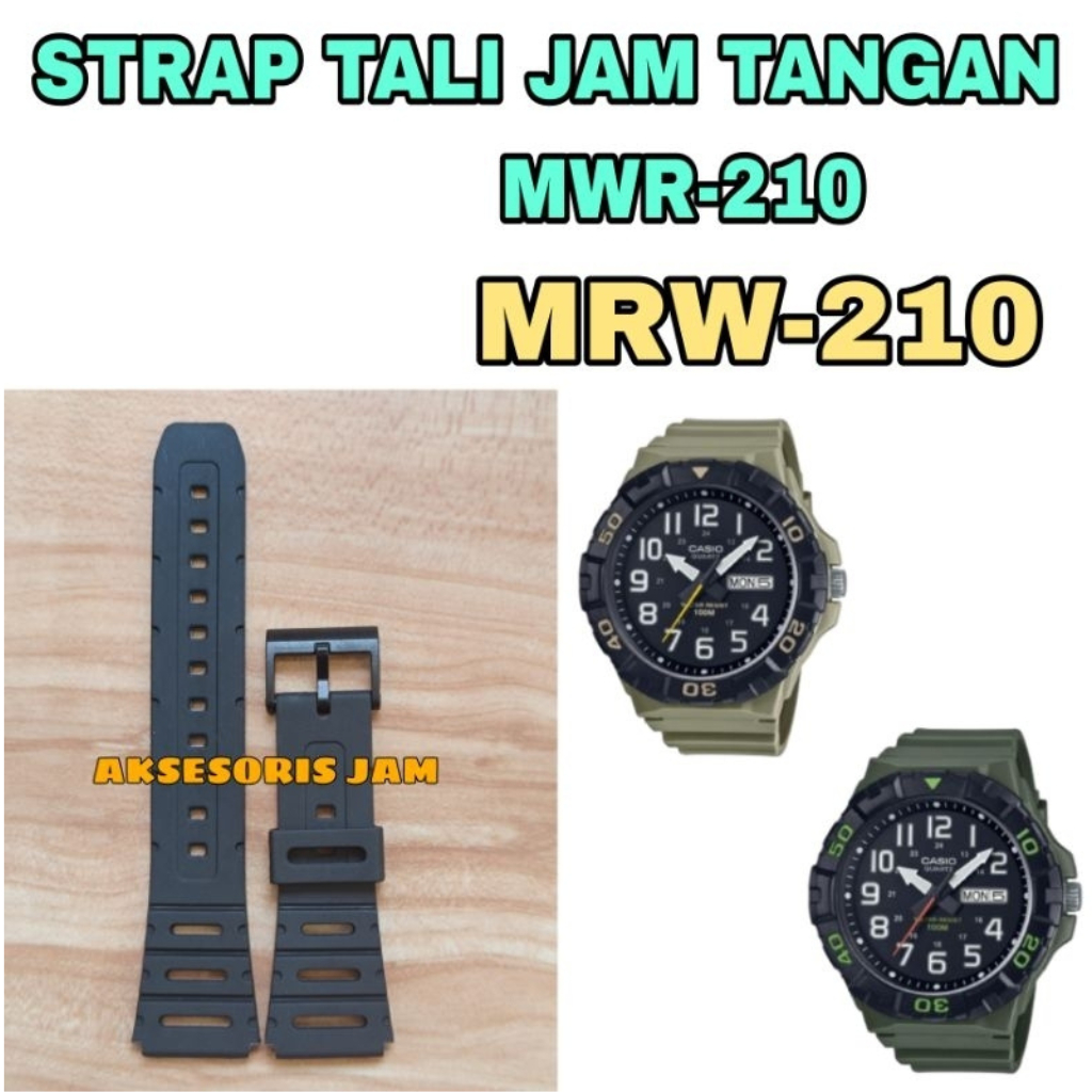 MRW-210 MRW210 MRW 210 WATCH STRAP เหมาะกับใช้งานได้โดยตรงกับคุณภาพสูง