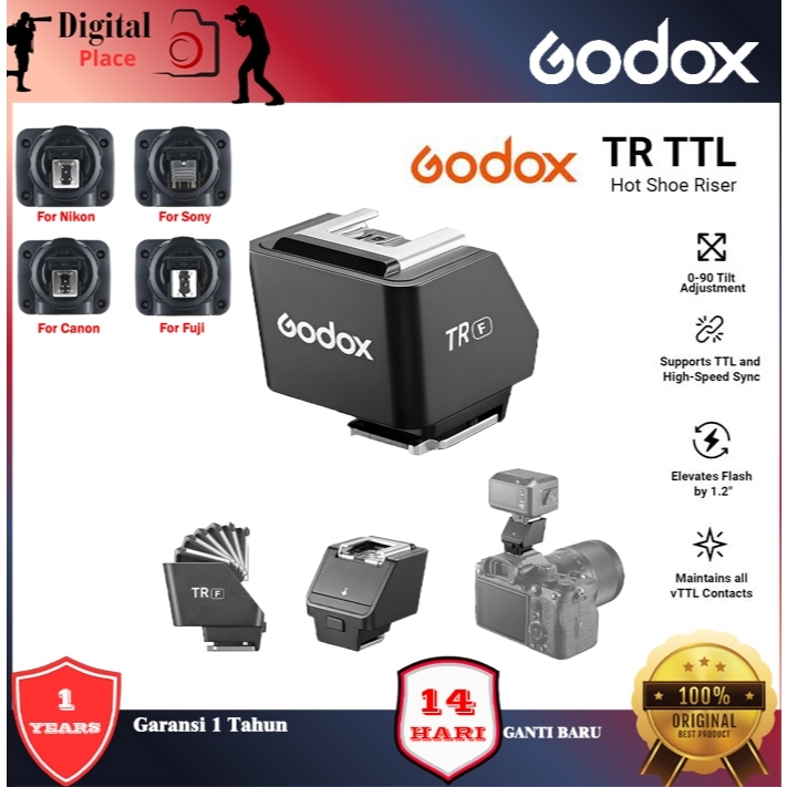 Godox TR TTL Hot Shoe Riser HotShoe สําหรับกล้อง