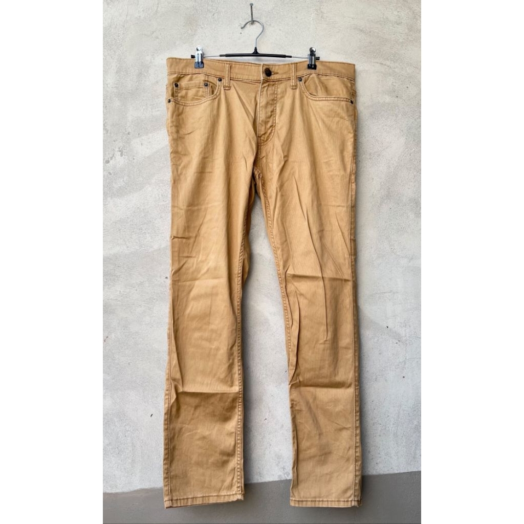 กางเกงชิโนผู้ชาย Hollister California Stretch size 32 fit 34
