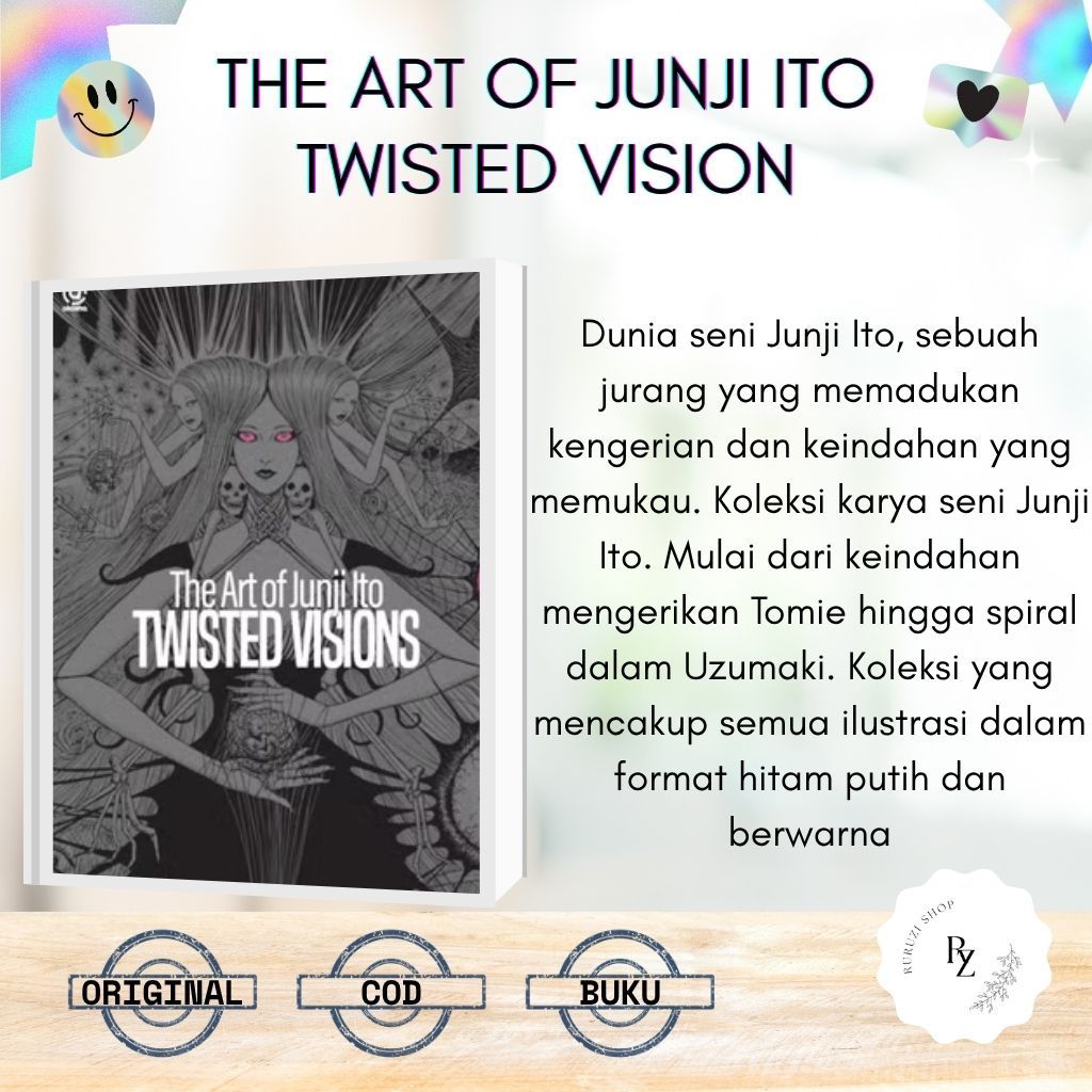 The Art Of Junji Ito Twisted Vision โดย Junji Ito