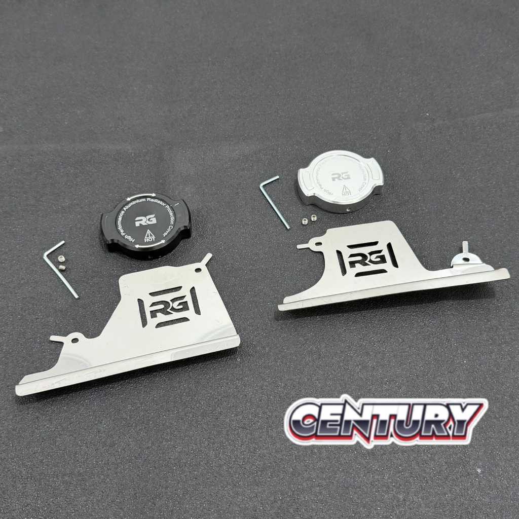 2IN1 Cap + ฝาครอบคอหม้อน้ําสําหรับ vario stylo adv 150 และ 160 cbs abs pnp 2a_Century รถจักรยานยนต์